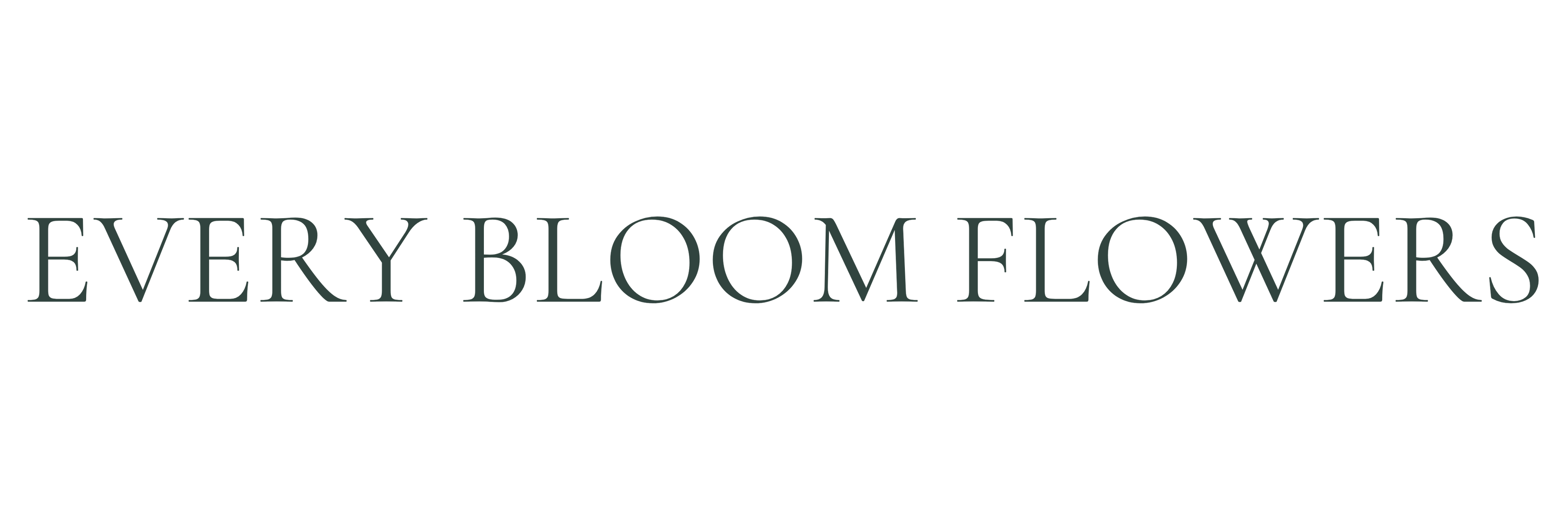 Every Bloom Flowers