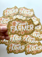 Flower Farmer 3" Sticker
