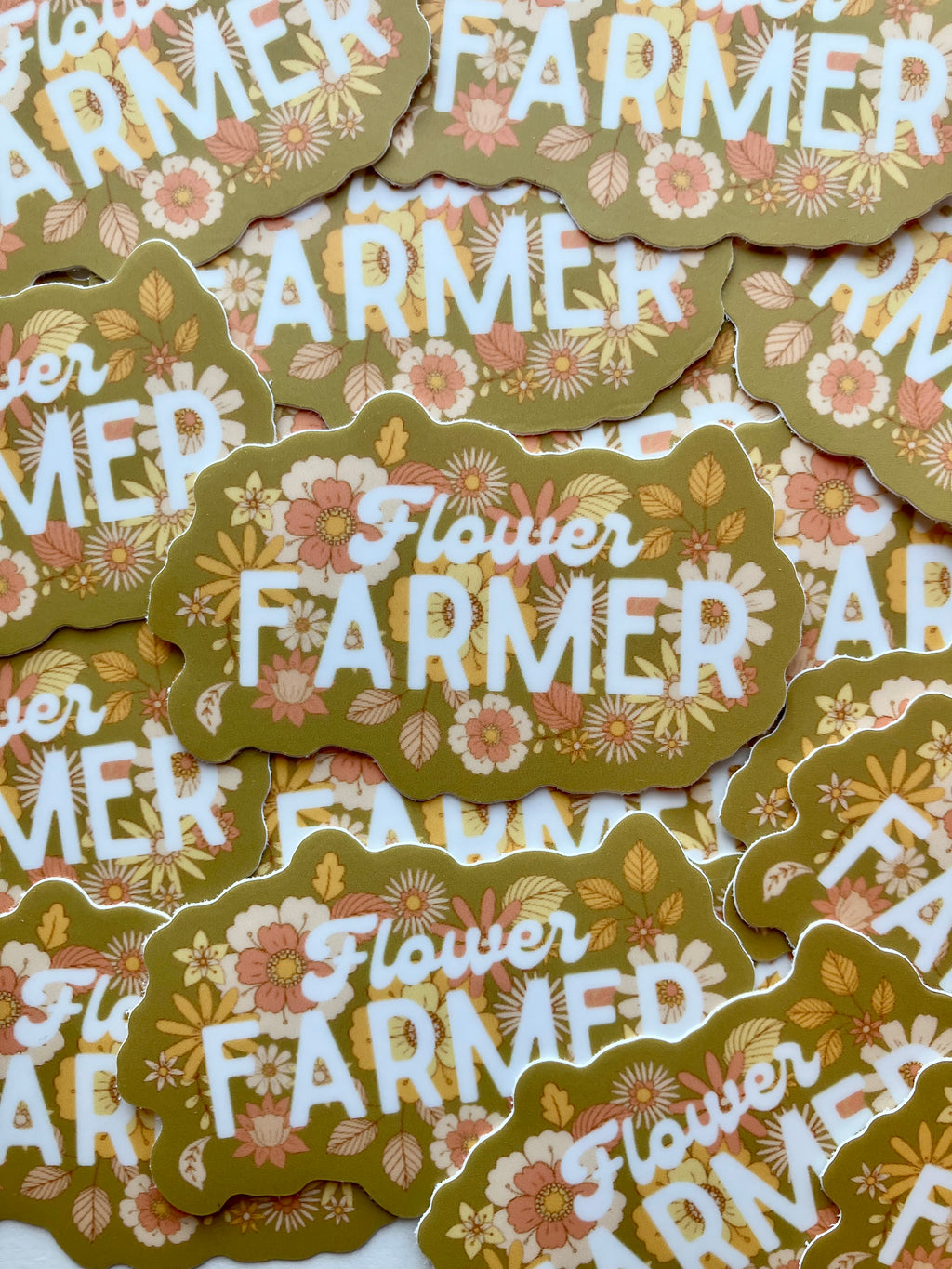 Flower Farmer 3" Sticker